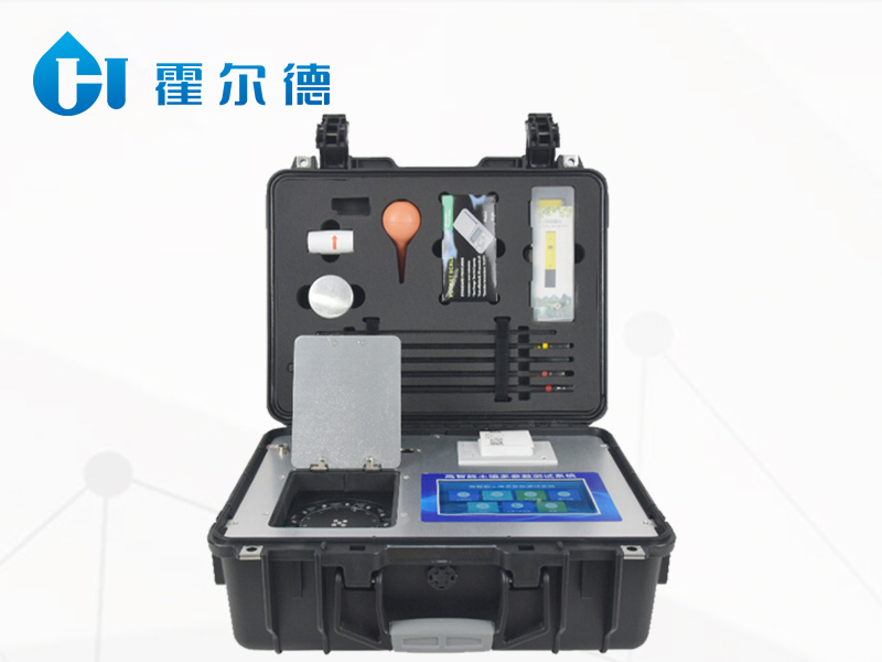 高智能土壤檢測儀，方便進行數據管理